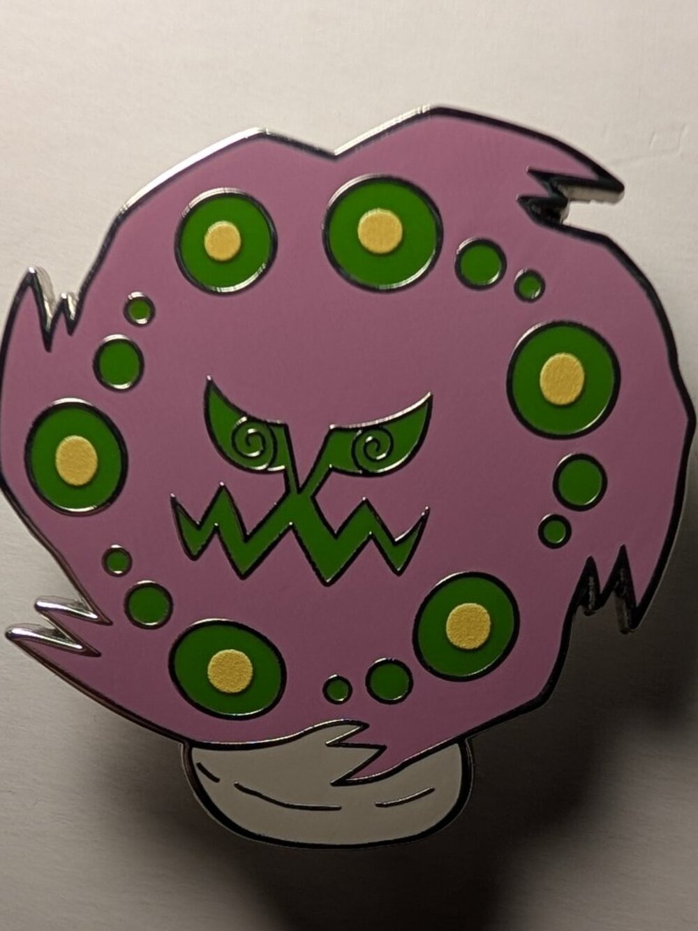 Pokemon TCG Spiritomb Enamel Pin Official Nintendo Metal Lapel Badge Figure